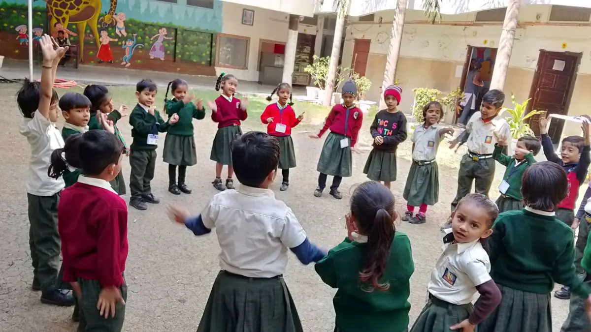 School event photo from M.P. Public School